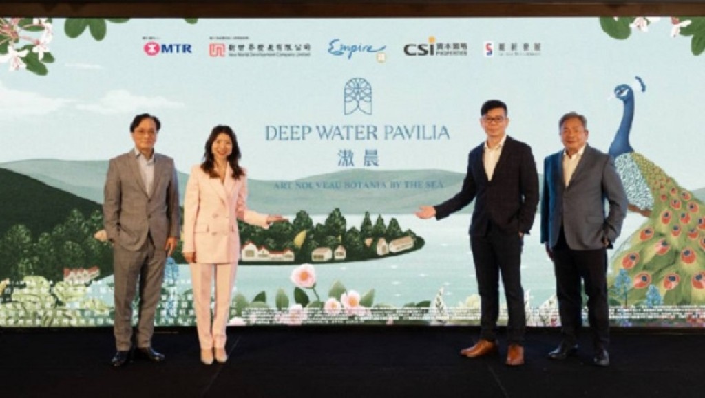 NWD general manager of business and marketing for special projects Cannas Ho, second left. SING TAO