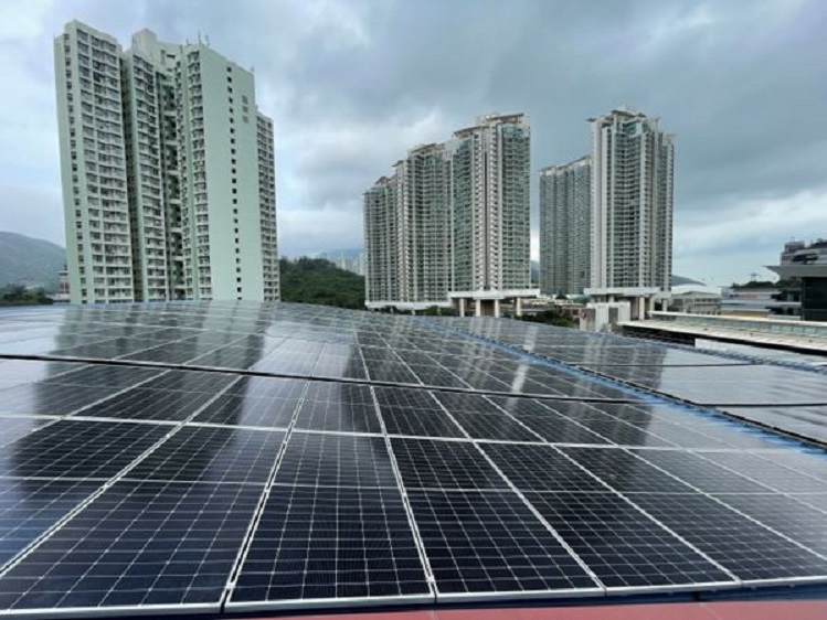 Fu Tung Plaza in Tung Chung houses the single largest system in Link's portfolio.