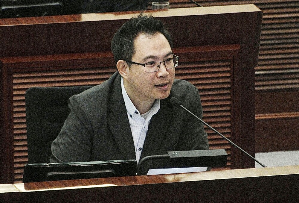 Lawmaker Kitson Yang Wing-kit. (File) Lawmaker Kitson Yang Wing-kit. (File)