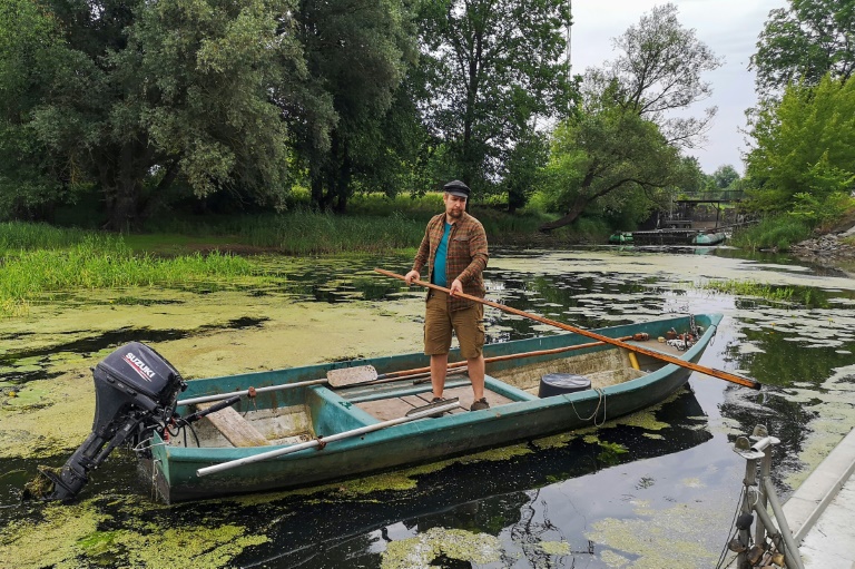 Henry Schneider's family has made a living from the Oder river for generations. (AFP) Henry Schneider's family has made a living from the Oder river for generations. (AFP)