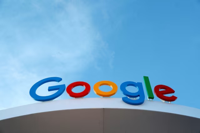 The Google logo is seen on the Google house at CES 2024, an annual consumer electronics trade show, in Las Vegas, Nevada, U.S. January 10, 2024. REUTERS/Steve Marcus/File Photo/File Photo