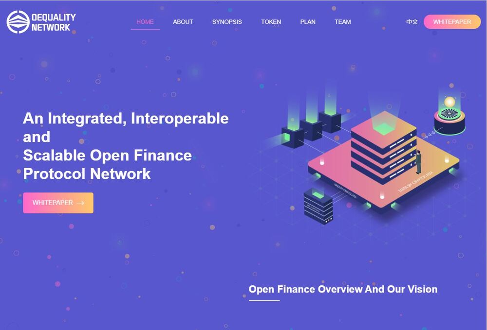 oen.asia, the website that markets cryptocurrency OEN, is still up. 