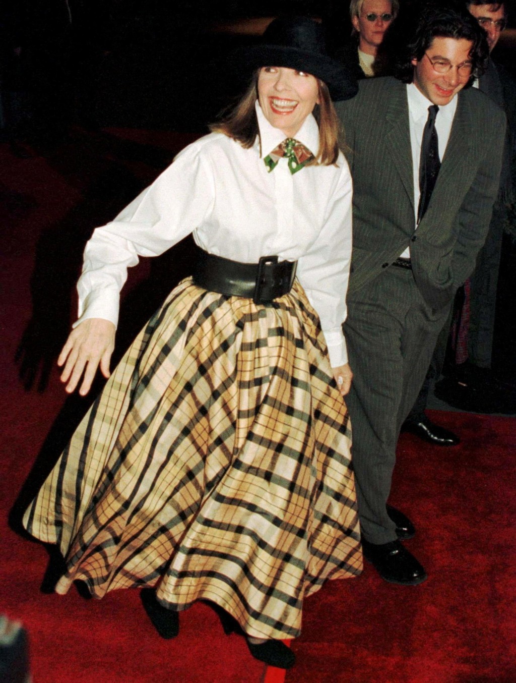 Actress Diane Keaton arrives at the premiere of the move 'Marvin's Room' in New York City. (Reuters)
