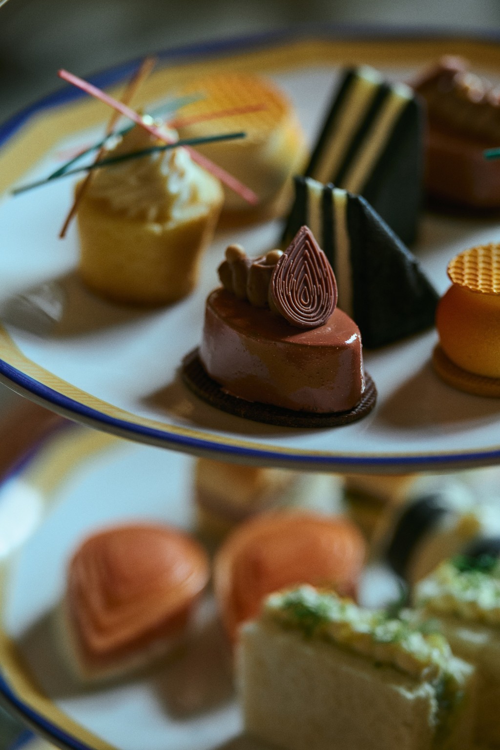 Art in Resonance Afternoon Tea Set. (Photo courtesy of The Peninsula Hotels)