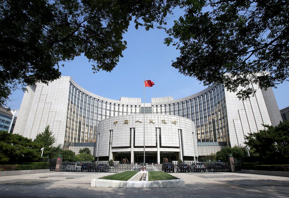Headquarters of the People's Bank of China (PBOC), the central bank, is pictured in Beijing. (Reuters) Headquarters of the People's Bank of China (PBOC), the central bank, is pictured in Beijing. (Reuters)