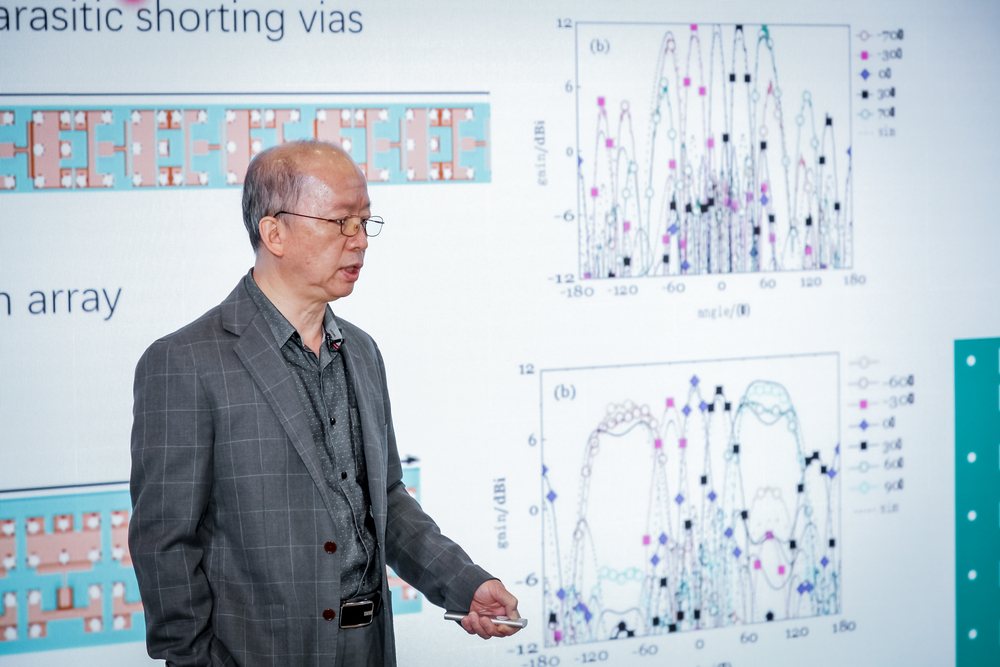 Professor Kwai Man Luk, Chair Professor of the Department of Electrical Engineering, CityU.