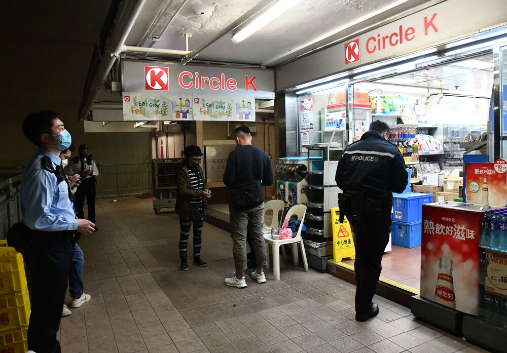 The convenience store located in Nam Shan Estate in Shek Kei Mei. File photo. The convenience store located in Nam Shan Estate in Shek Kei Mei. File photo.