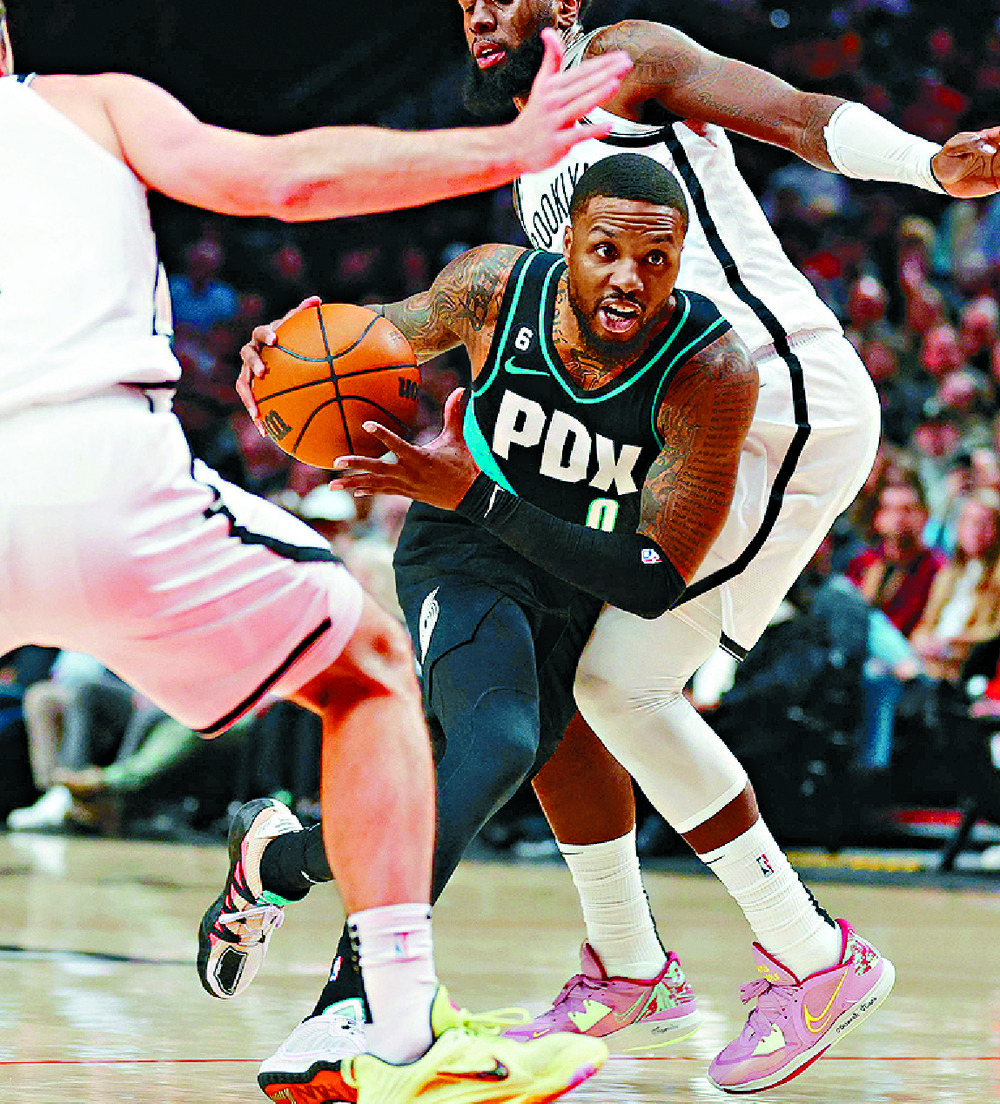 Damian Lillard will team up with Giannis Antetokounmpo, inset. AFP, AP Damian Lillard will team up with Giannis Antetokounmpo, inset. AFP, AP
