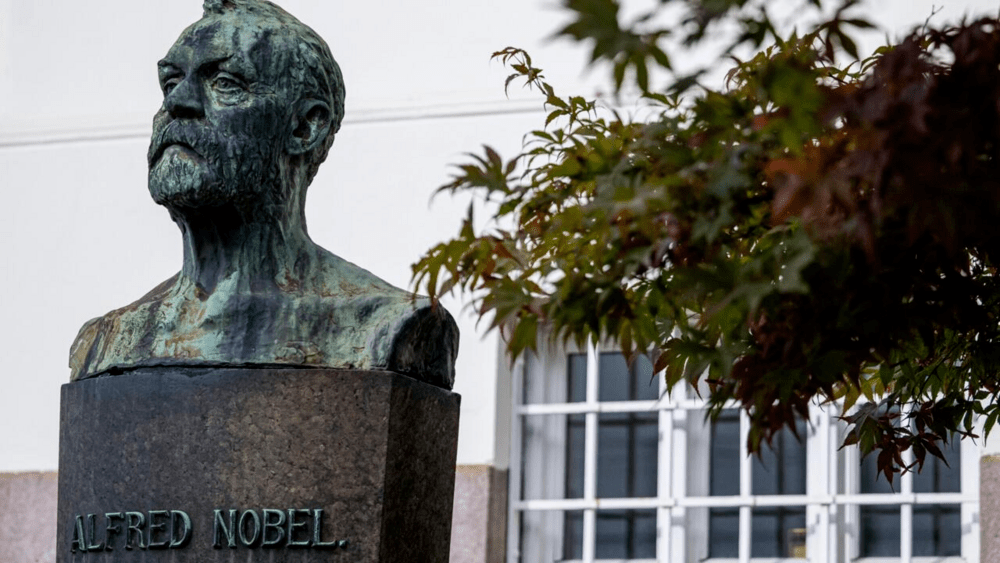 Scientist Alfred Nobel created the Nobel prizes in his last will and testament for those who have 'conferred the greatest benefit on humankind' © Jonathan NACKSTRAND / AFP/File Scientist Alfred Nobel created the Nobel prizes in his last will and testament for those who have 'conferred the greatest benefit on humankind' © Jonathan NACKSTRAND / AFP/File