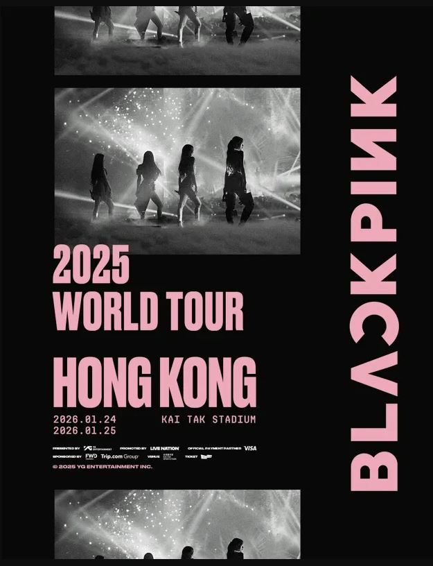 BLACKPINK World Tour <Deadline> in Hong Kong Ticket a set of two (HK$5,798),Total quota:1  