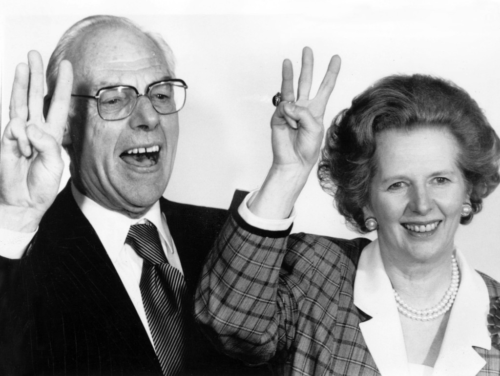 Margaret Thatcher and her husband Denis Thatcher (Reuters)