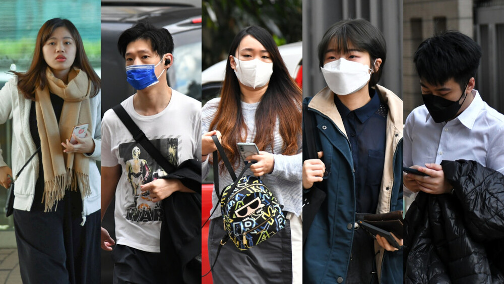 From left: Cheung Yuen-yi, Cheung Chun-hung, Wong Mon Tsz-ching, Siu Wing-sum and Lo Chun-hin. From left: Cheung Yuen-yi, Cheung Chun-hung, Wong Mon Tsz-ching, Siu Wing-sum and Lo Chun-hin.