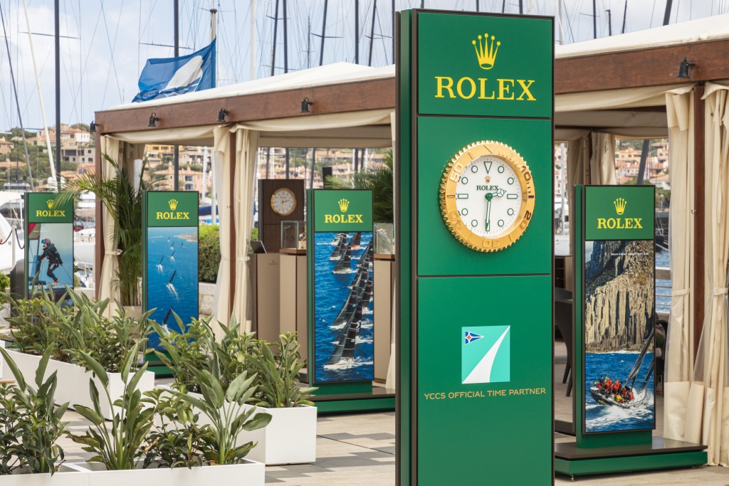 The Maxi Yacht Rolex Cup is centered on Porto Cervo, Sardinia.