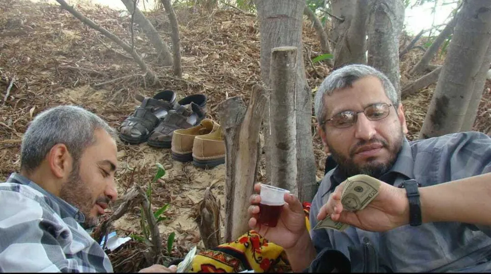 Muhammed Deif (R). (IDF via i24news.com) Muhammed Deif (R). (IDF via i24news.com)