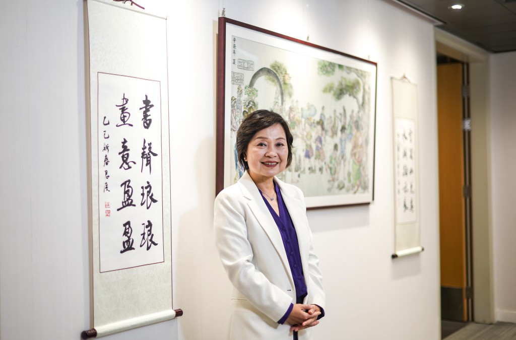 Secretary for Education Christine Choi Yuk-lin said the government will step up practical training for teachers in the use of artificial intelligence. (File) Secretary for Education Christine Choi Yuk-lin said the government will step up practical training for teachers in the use of artificial intelligence. (File)