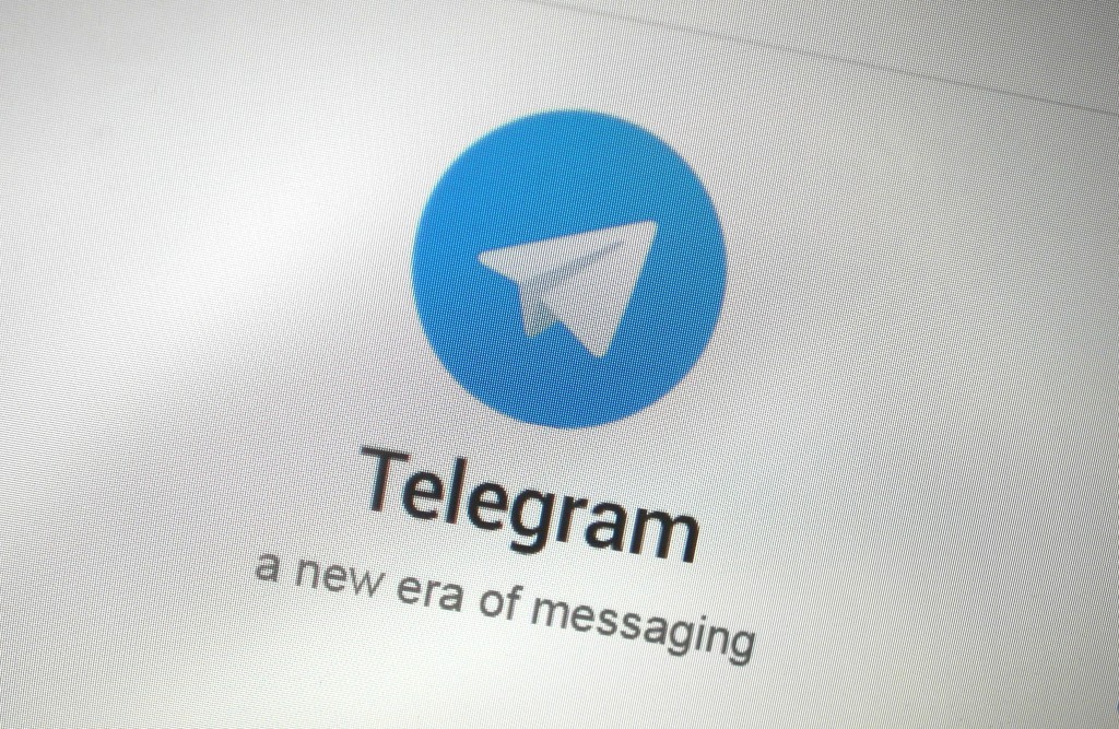 The Telegram messaging app logo is seen on a website in Singapore November 19, 2015. REUTERS