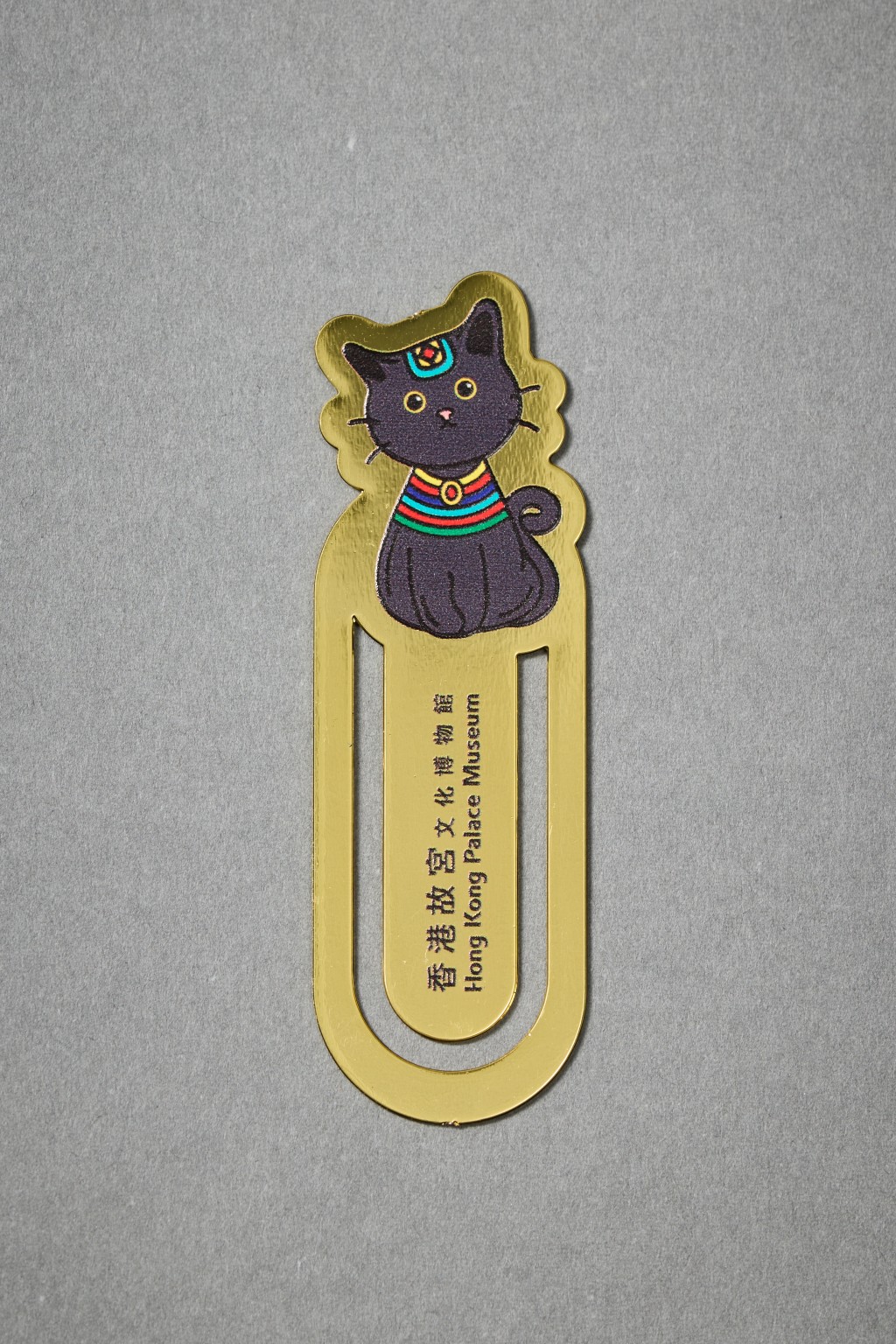 Pharaoh Cat Metal Bookmark (HK$28)