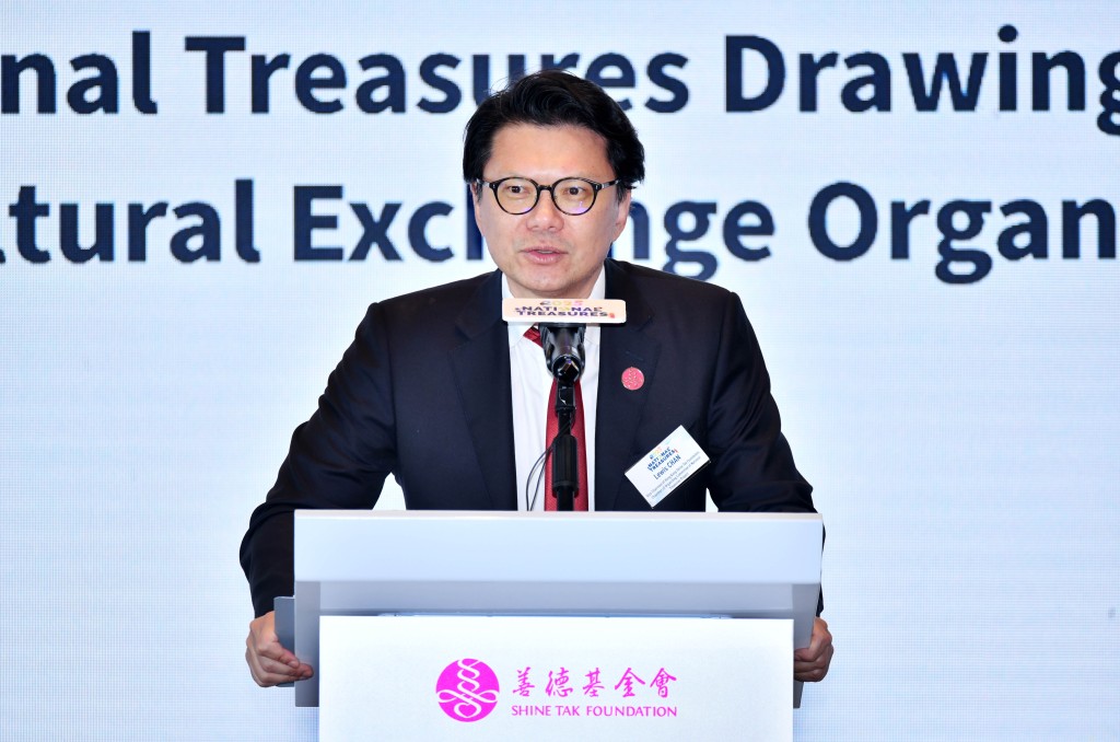 Shine Tak Foundation vice-chairman Lewis Chan Shine Tak Foundation vice-chairman Lewis Chan