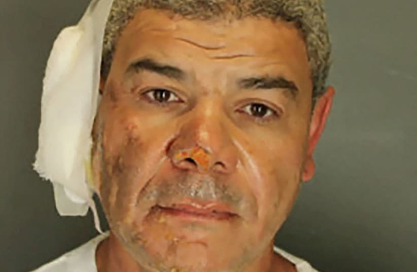Boulder attack suspect Mohamed Sabry Soliman poses for a jail booking photograph after his arrest in Boulder, Colorado, US June 2, 2025. (photo credit: Boulder Police Department/Handout via REUTERS)