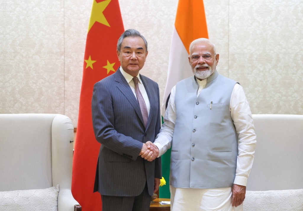 Chinese Foreign Minister Wang Yi held talks with his Indian counterpart Subrahmanyam Jaishankar. (source: Reuters)