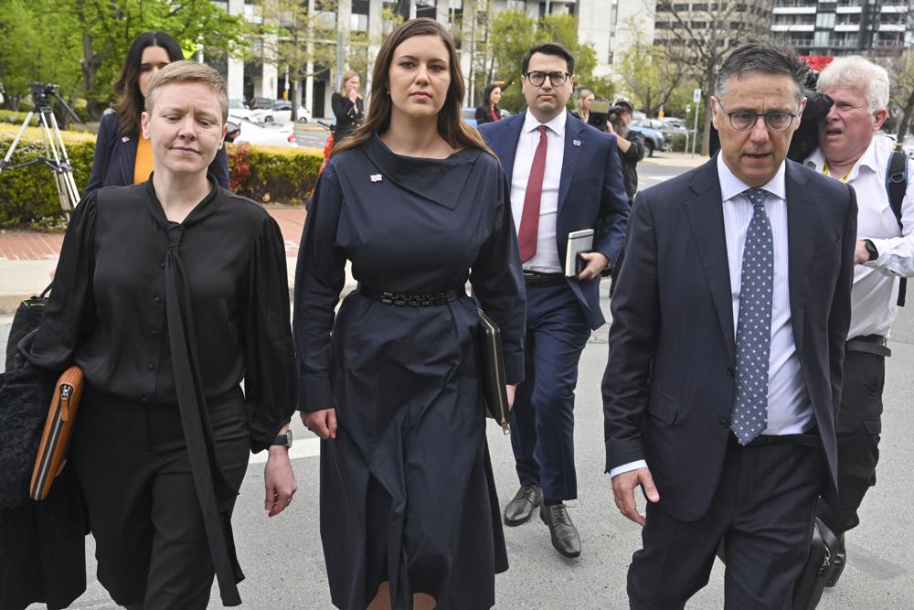 Man stands trial for rape in Australian Parliament House