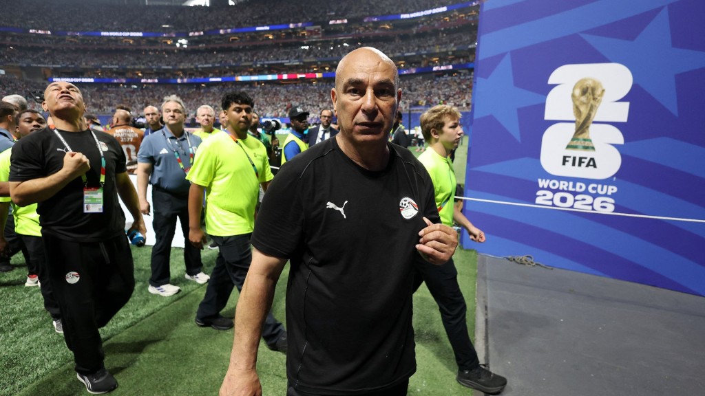 Egypt coach Hossam Hassan. Photo: Reuters