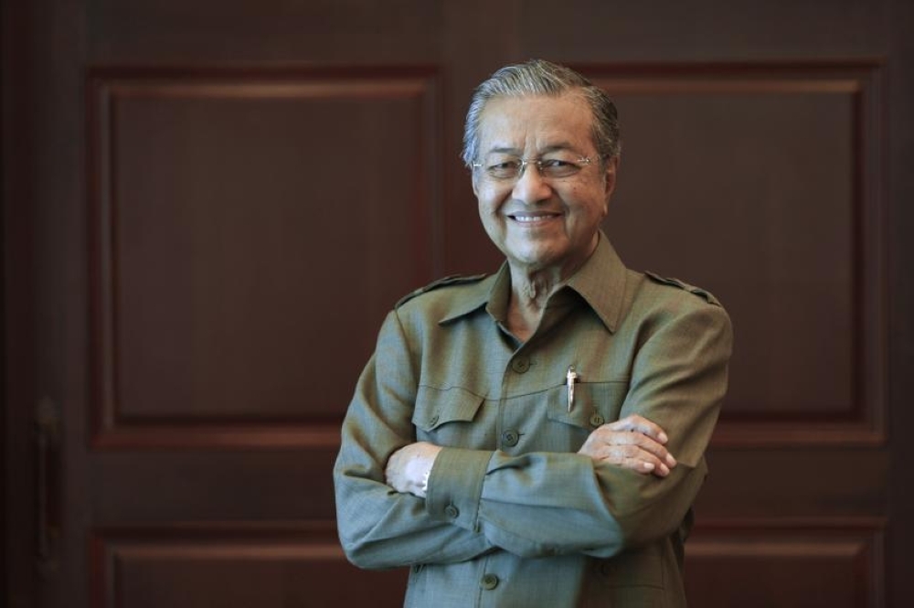 Former Malaysian Prime Minister Mahathir Mohamad turned 100 on Thursday. (Reuters/File)