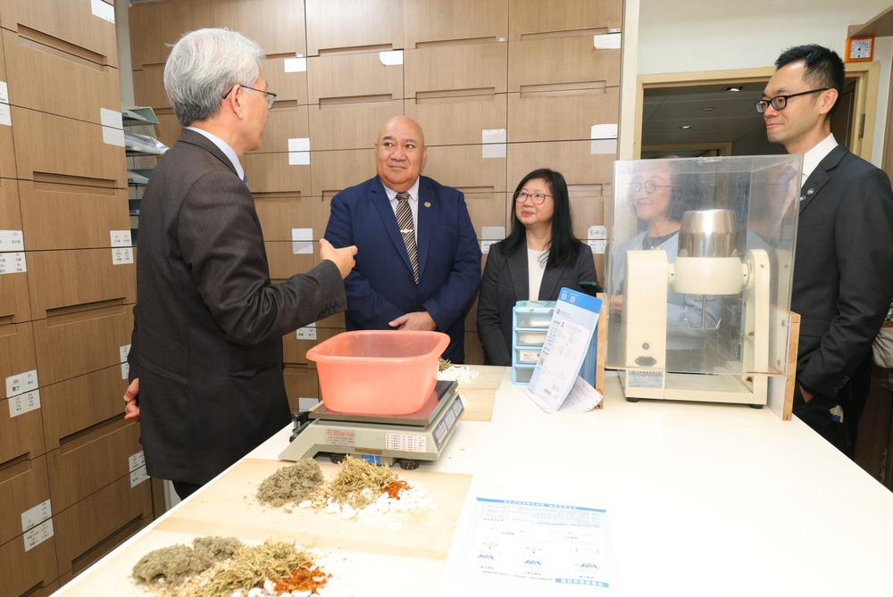 Guests tour the Jockey Club CADENZA Hub to learn more about its day care and primary care services. Guests tour the Jockey Club CADENZA Hub to learn more about its day care and primary care services.