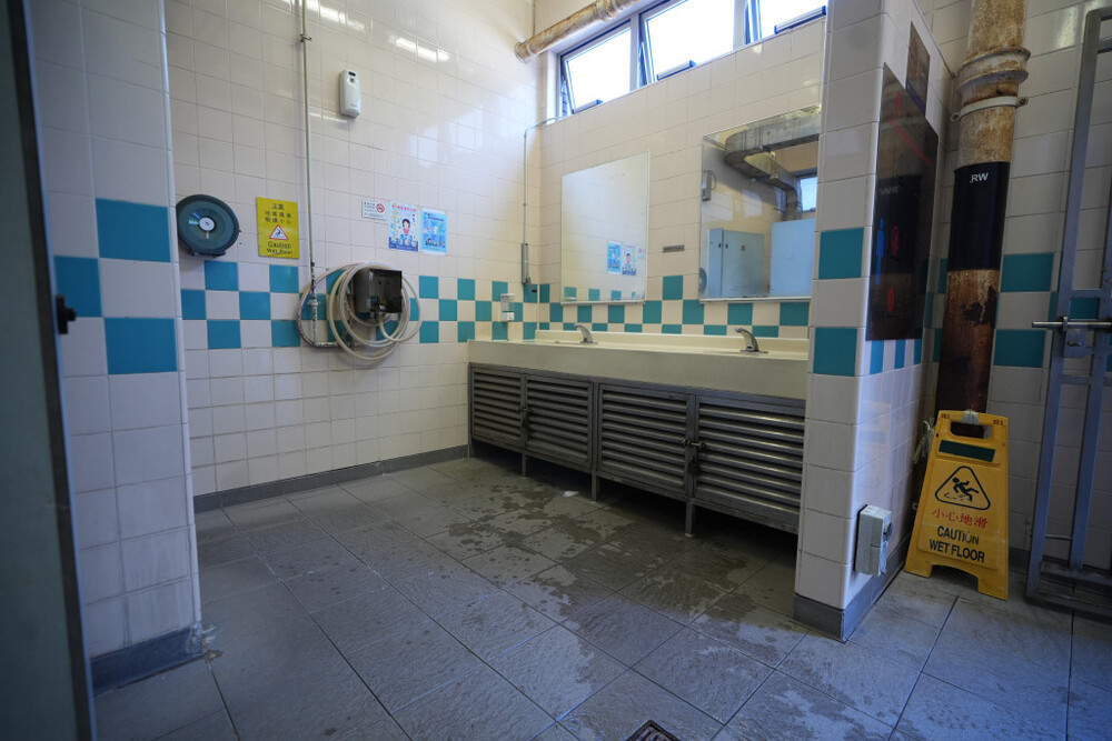 The public toilet on Catchick Street in Sai Wan.