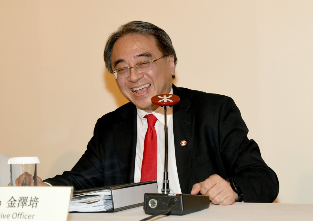 MTRC chief executive Jacob Kam will end his 30-year service in the company in January 2026 and hosted his last results briefing on August 14, 2025. SING TAO