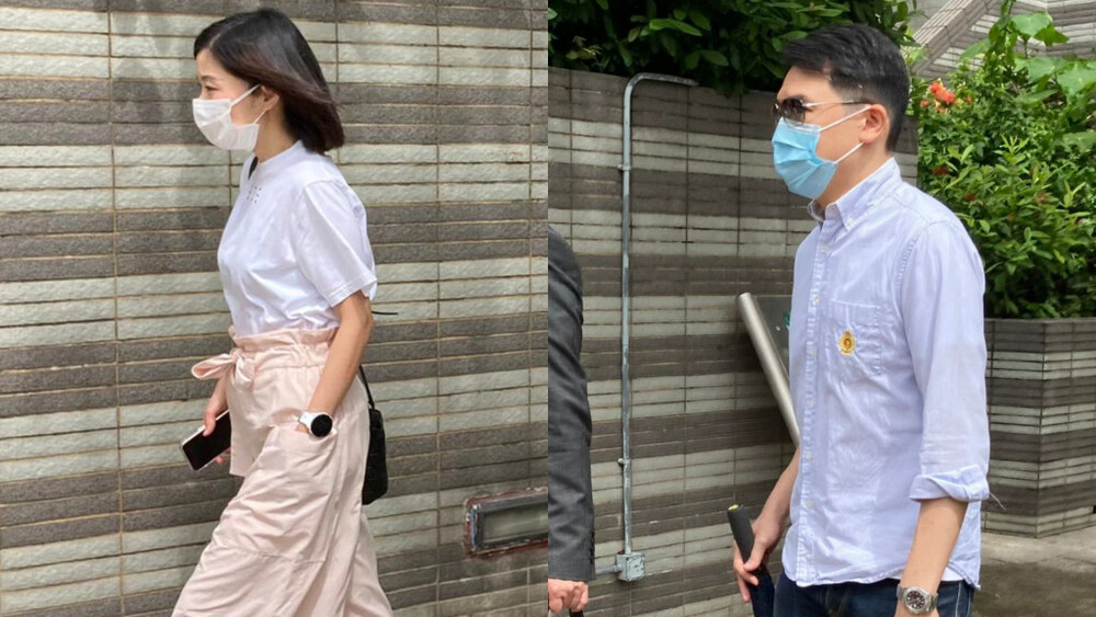 Vivien Chuang Wai-man (left), and Chiu Ming-yu. Vivien Chuang Wai-man (left), and Chiu Ming-yu.