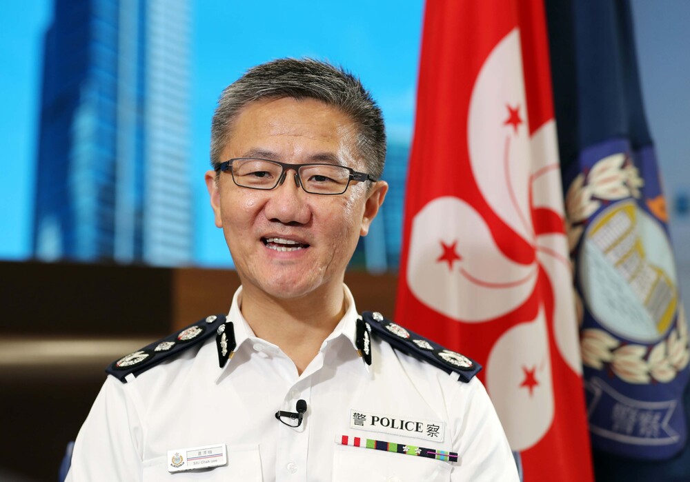Police respect freedom of the press, but not freedom of fake news, police commissioner Raymond Siu Chak-yee said. file photo. Police respect freedom of the press, but not freedom of fake news, police commissioner Raymond Siu Chak-yee said. file photo.