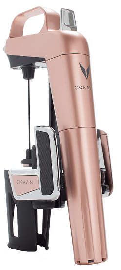Coravin Model Two Elite in rose gold. Coravin Model Two Elite in rose gold.