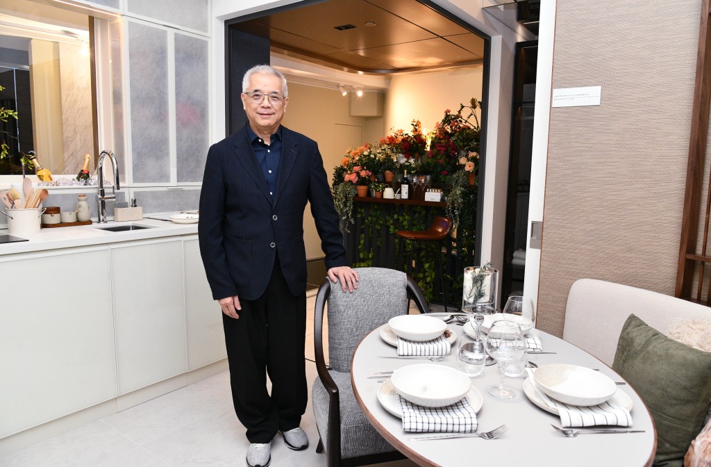 Orion Land head of properties Wilson Chan. 