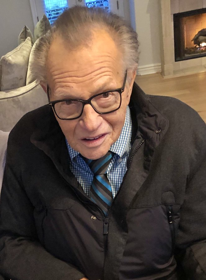 The 87-year-old Larry King is undergoing treatment at Cedars-Sinai Medical Center in Los Angeles. The 87-year-old Larry King is undergoing treatment at Cedars-Sinai Medical Center in Los Angeles.