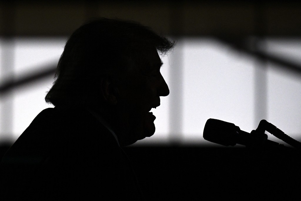 U.S. President Donald Trump delivers remarks during a campaign and economic policy event in the Eugene Levy Fieldhouse at SUNY Rockland Community College on May 22, 2026 in Suffern, New York. Trump traveled to the Hudson Valley to help bolster the campaign of Rep. Mike Lawler (R-NY) as he seeks reelection in what is expected to be one of the nation’s most closely watched House races this November. Roberto Schmidt/Getty Images/AFP