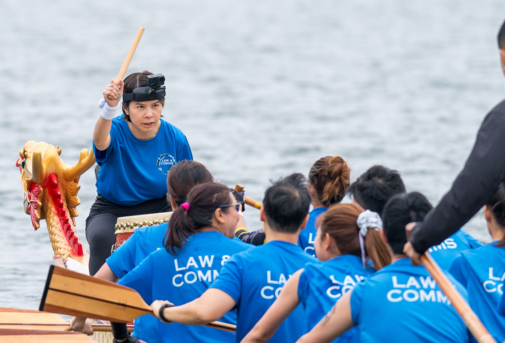 Rita occasionally participates in team-building activities organized by the HKDL team.