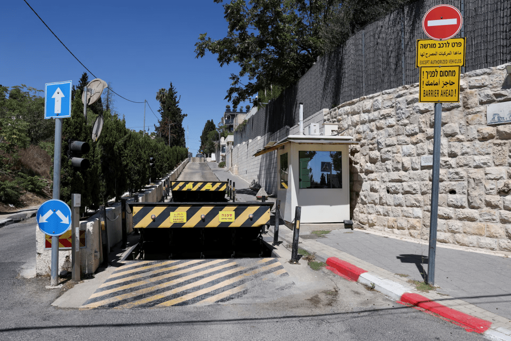 A view of the British Consulate in East Jerusalem, September 9, 2026. REUTERS/Ammar Awad