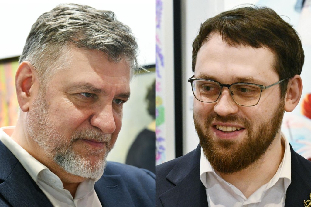 Arsen Kurbanov, left, Nikita Mogilevtsev.