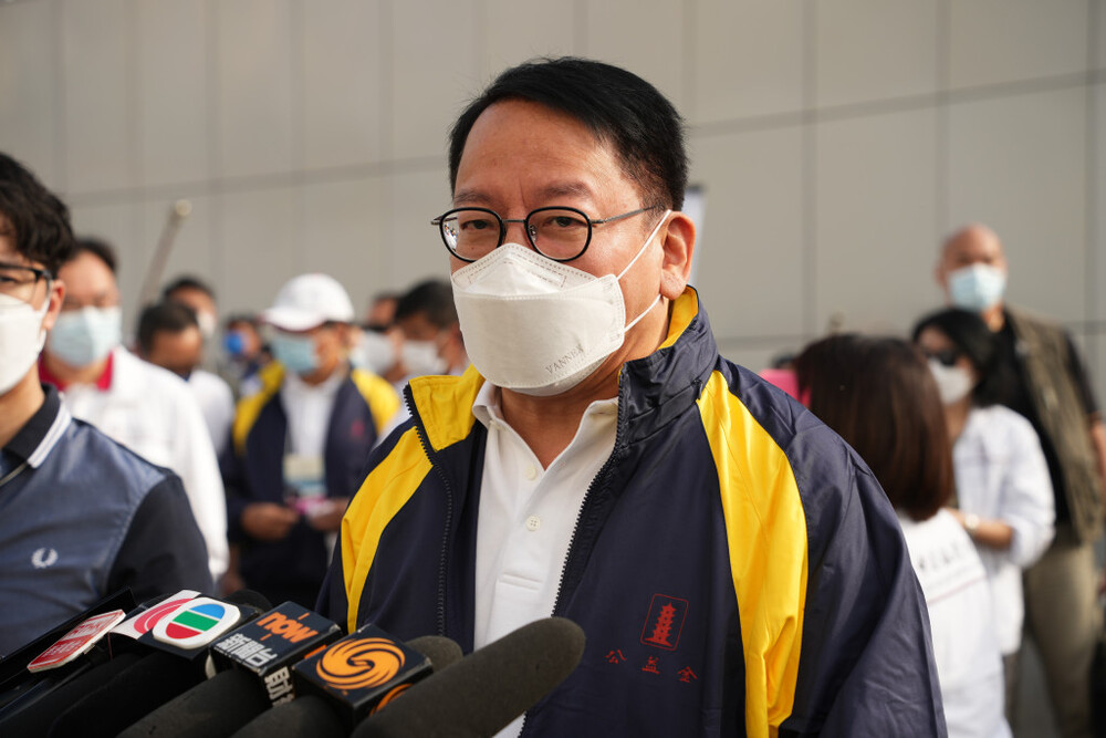 Chief Secretary for Administration Eric Chan Kwok-ki Chief Secretary for Administration Eric Chan Kwok-ki