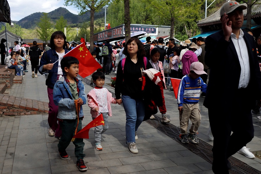 The number of domestic journeys is predicted to surpass the country's population. Photo by REUTERS
