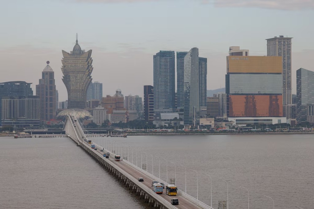 A general view of casinos ahead of Chinese President Xi Jinping’s visit to mark the 25th anniversary of Macau’s handover, in Macau, China, December 18, 2024. REUTERS