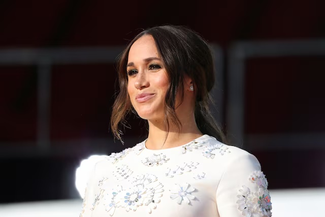 Meghan Markle appears onstage at the 2021 Global Citizen Live concert at Central Park in New York, U.S., September 25, 2021. REUTERS/Caitlin Ochs 