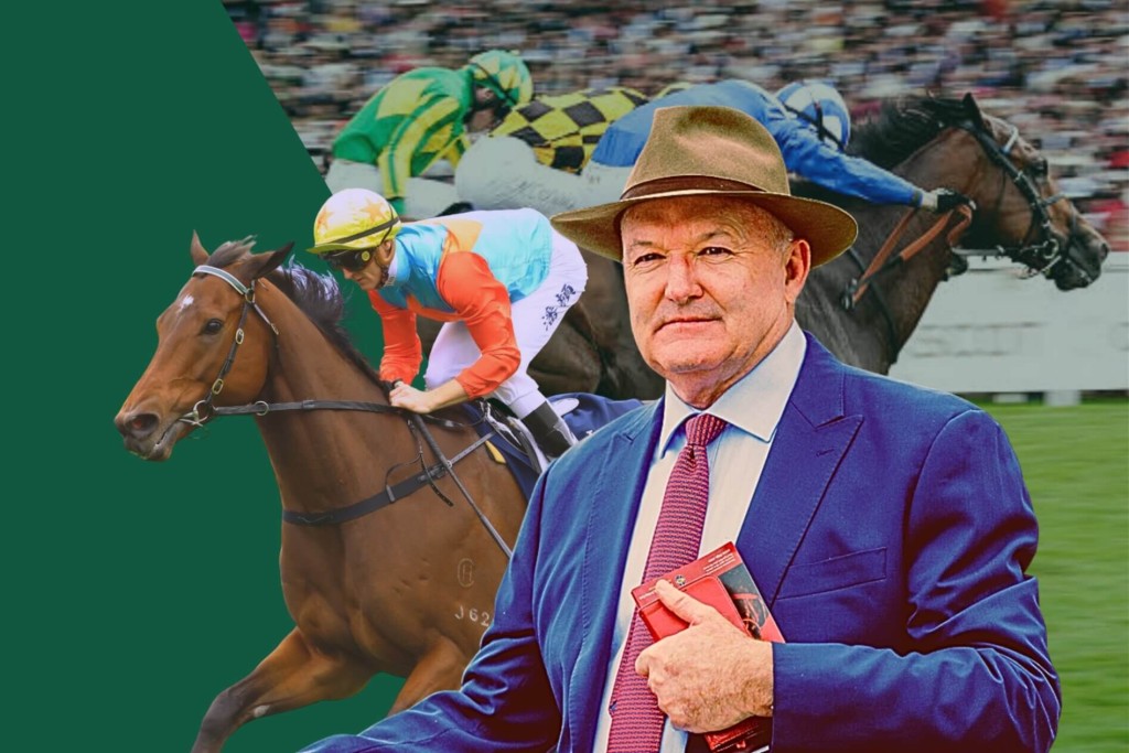 KA YING RISING, ZAC PURTON, DAVID HAYES / Photos by HKJC; Illustration by Idol Horse