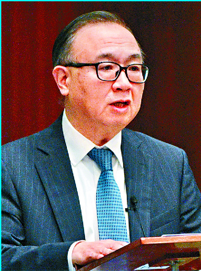 (Clockwise from top left) Martin Liao, Lau Siu-kai, Lee Chack-fan, Peter Lee and Lam Shu-chit are recipients of the Grand Bauhinia Medal, the highest award under the city's honors and awards system.