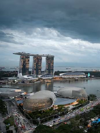 A view of the skyline in Singapore September 17, 2024. REUTERS/Caroline Chia