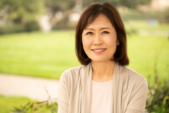 Michelle Steel appears in an undated handout photo obtained by Reuters on September 28, 2022. Michelle Steel/Handout via REUTERS/File Photo