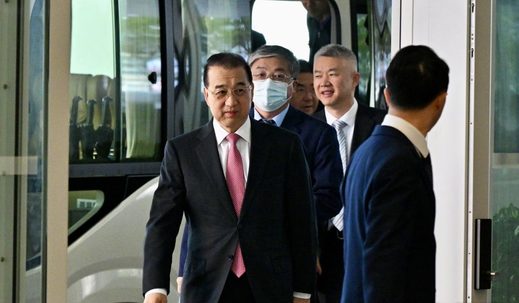 Liu Guangyuan, deputy director of Beijing's liaison office in Hong Kong.