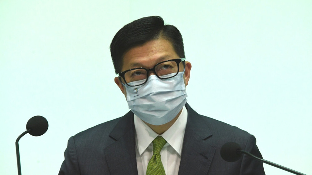 Secretary for Security Chris Tang Secretary for Security Chris Tang