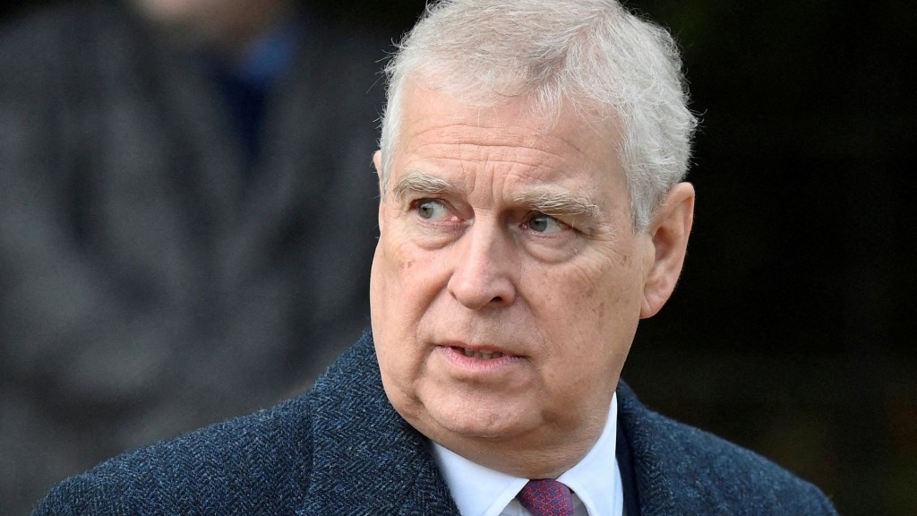 Britain's former prince Andrew. Reuters